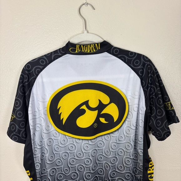 Primal Cycling Jersey Men’s Size Medium Iowa Hawkeyes Ragbrai Biking - Picture 4 of 6